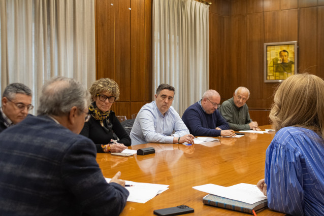 Reunión de la Junta de Gobierno de la Diputación de Ourense, a 21 de abril de 2025