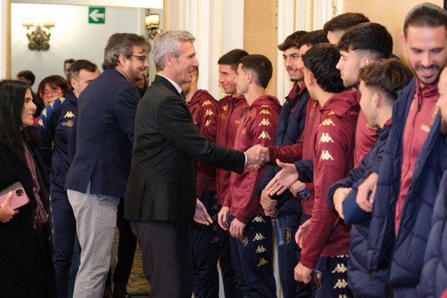 Rueda recibe al Pontevedra CF tras su ascenso a Primera Federación, que es 