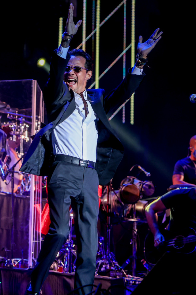 Archivo - El artista Marc Anthony en un concierto