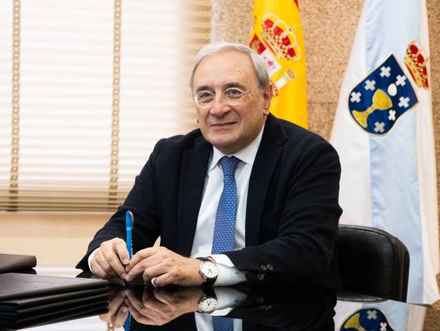 El director xeral de la CRTVG, Alfonso Sánchez Izquierdo.