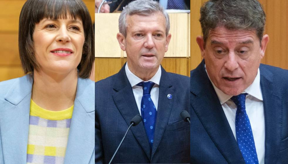 Pontón, Rueda y Besteiro en el Debate de Estado de Autonomía en 2025