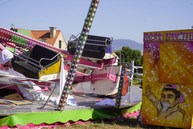 Archivo - La atracción en la que se produjeron los hechos.