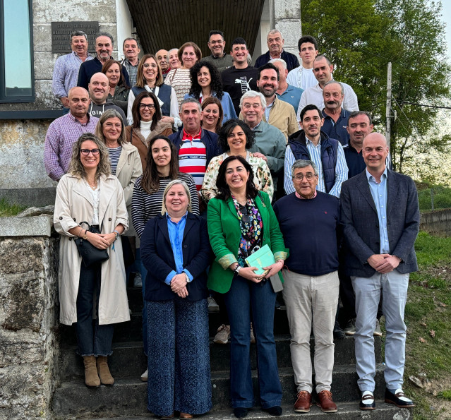 Congreso local del PP de Paradela (Lugo) celebrado el 24 de abril de 2025