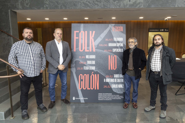 Presentación del ciclo Folk en el Colón