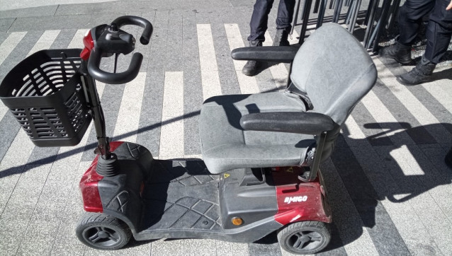 Detenido en Vigo por hurtar un scooter para personas con movilidad reducida