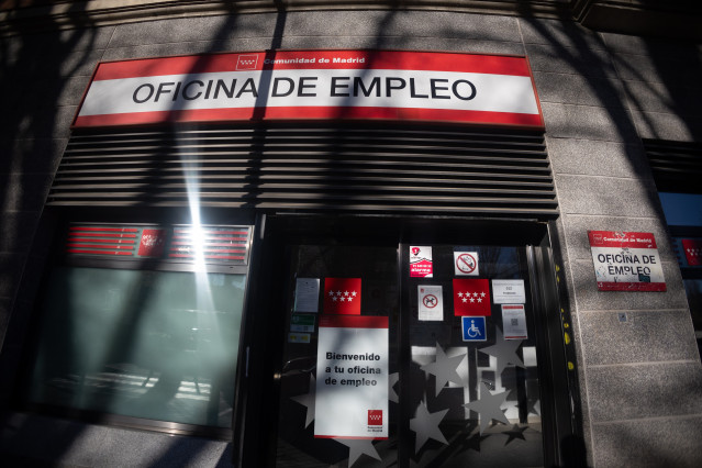 Entrada a una oficina.