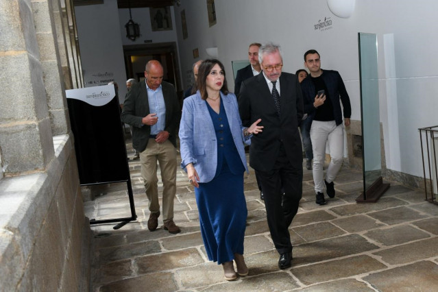 La conselleira de Economía, María Jesús Lorenzana, en la presentación de la V Edición del Atlas Gallego de la Empresa Comprometida