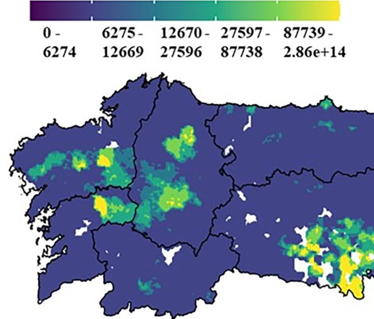 Proyecciu00f3n de abundancia de larvas de garrapatas