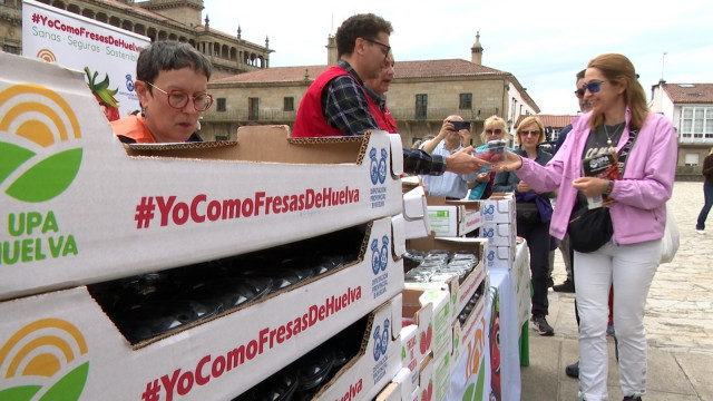 La campaña #YoComoFresasDeHuelva termina en Santiago, a 30 de abril de 2025.