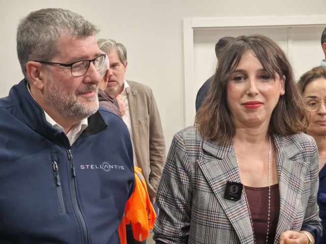 Mosquera y Lorenzana este miércoles en Stellantis Vigo.