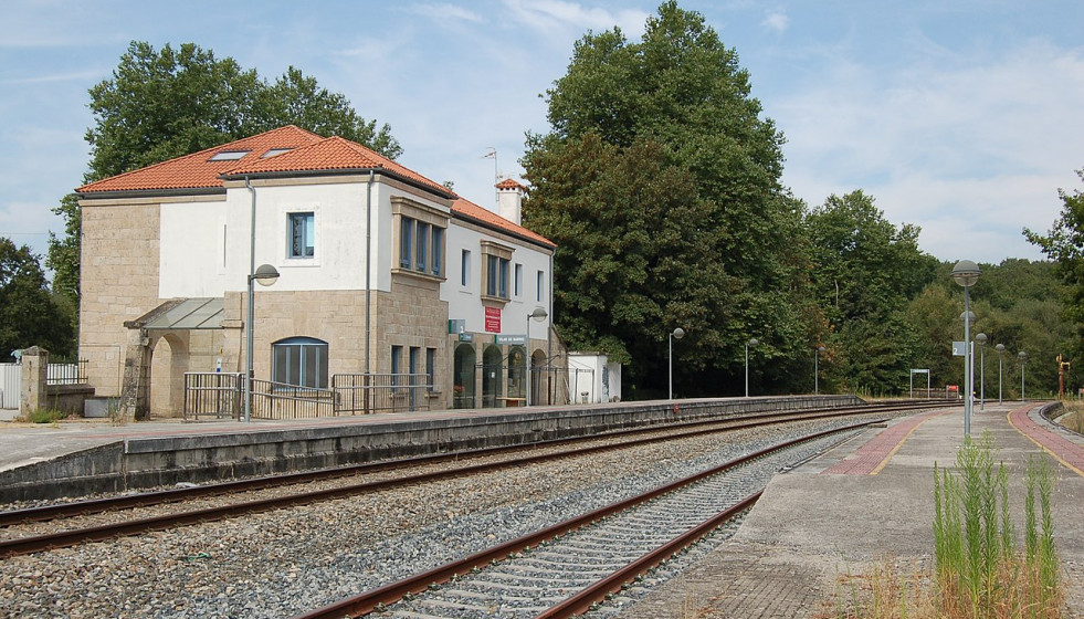 Estación de Vilar de Barrio interior