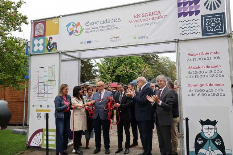 Eixo Atlántico inaugura en Sarria una nueva edición de la Feira Expocidades con un programa lleno de actividades