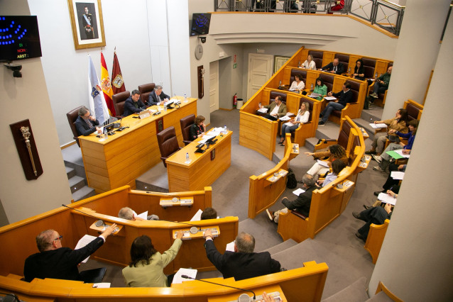 Pleno de la Diputación de A Coruña