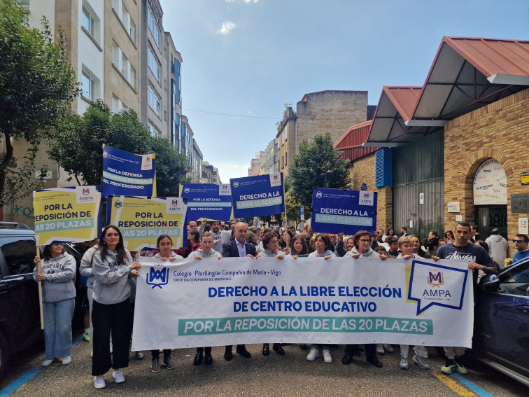 Cruce de acusaciones entre el AMPA del Colegio Compañía de María de Vigo y la Xunta