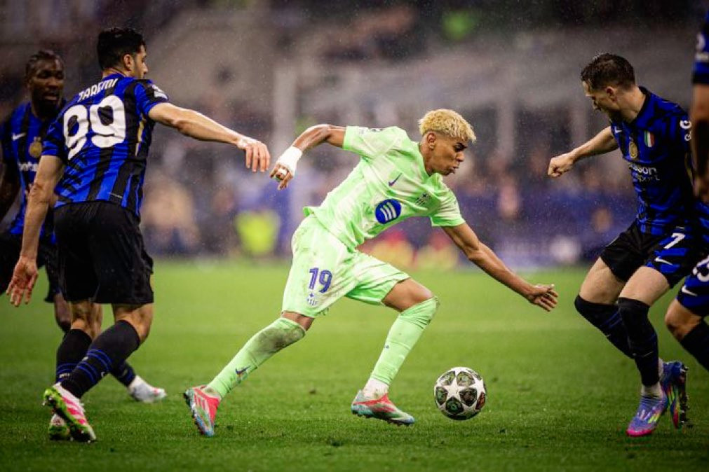 Lamine Yamal en San Siro