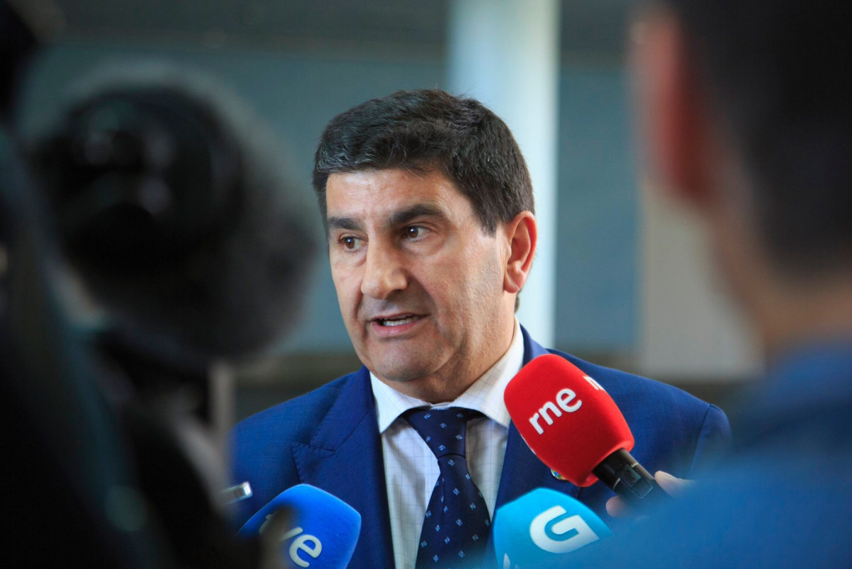 El delegado del Gobierno, Pedro Blanco