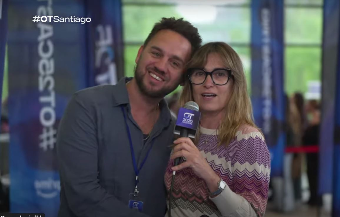 Presentandores de OT en el Casting de Santiago