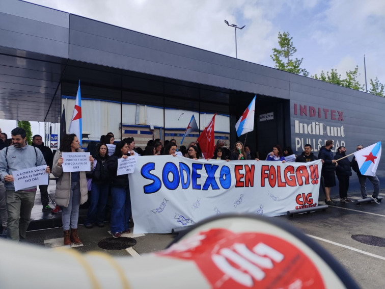 Los trabajadores de los comedores de Inditex celebran una huelga de 24 horas demandando mejoras