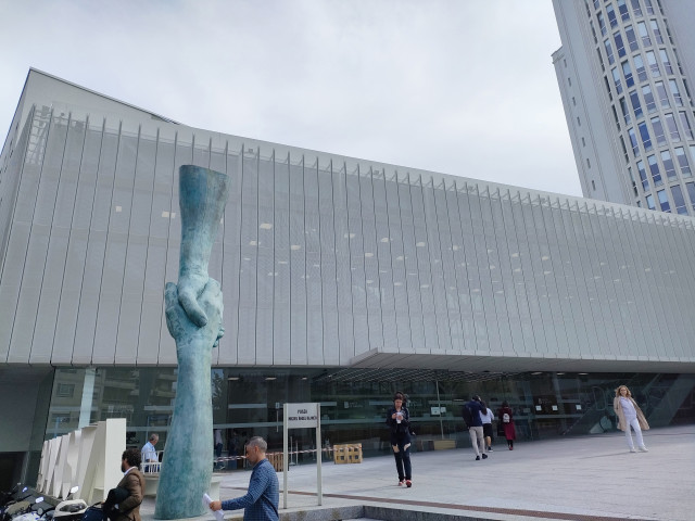 Exteriores de la Ciudad de la Justicia de Vigo