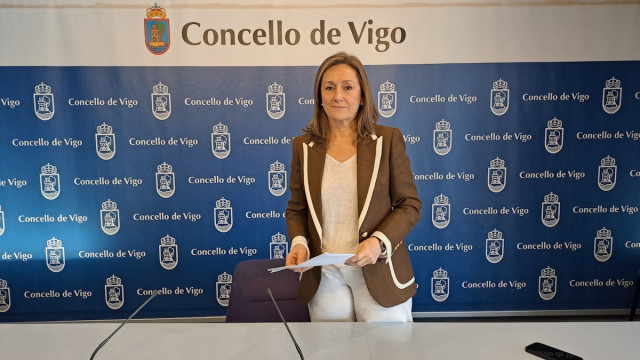 Archivo - La presidenta del PP de Vigo y concejal de la Corporación olívica, Luisa Sánchez.