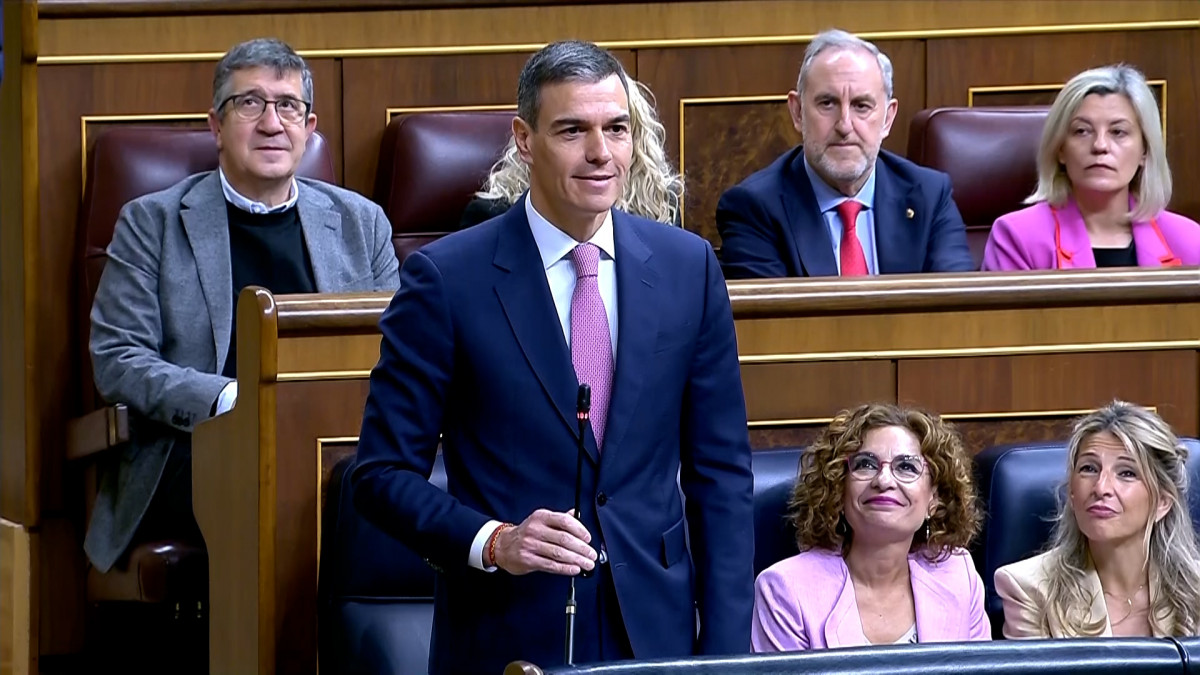 Pedro Su00e1nchez hoy en el Congreso