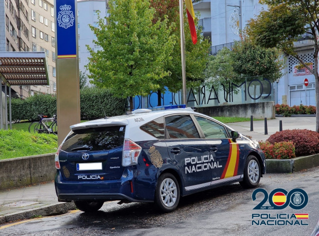 Vehículo de la Policía Nacional
