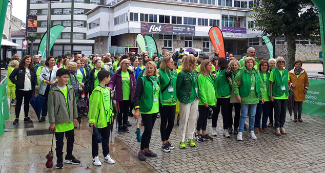 Todo a punto para la XII Andaina Solidaria contra el cáncer, con El Corte Inglés de A Coruña como referencia