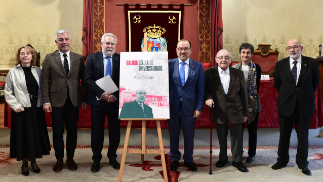 Presentación de la Cátedra Otero Pedrayo, en la USC.