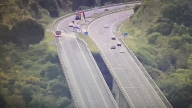 Imagen del accidente.