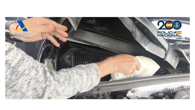 Droga intervenida en la 'Operación Patrón'.