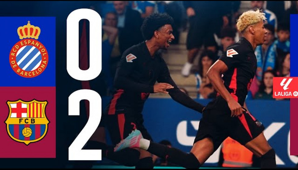 ESPANYOL 0 vs 2 FC BARCELONA | CHAMPIONS!!!  LALIGA 2024/25 MD36