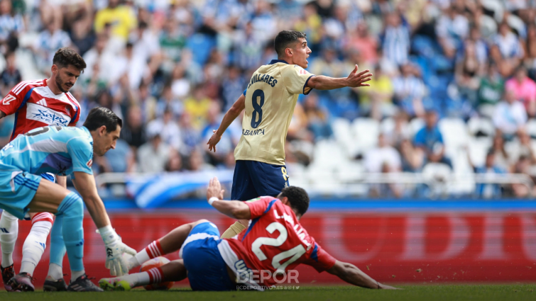 El Dépor cae ante un Granada que renueva sus esperanzas de playoff (Deportivo 2-3 Granada)