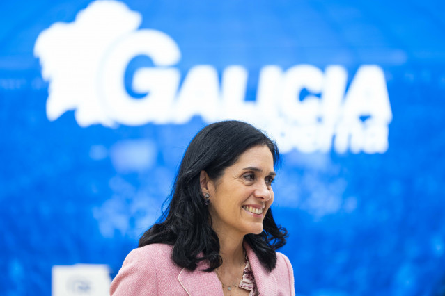 Archivo - Rueda de prensa de la secretaria xeral del PPdeG, Paula Prado.
