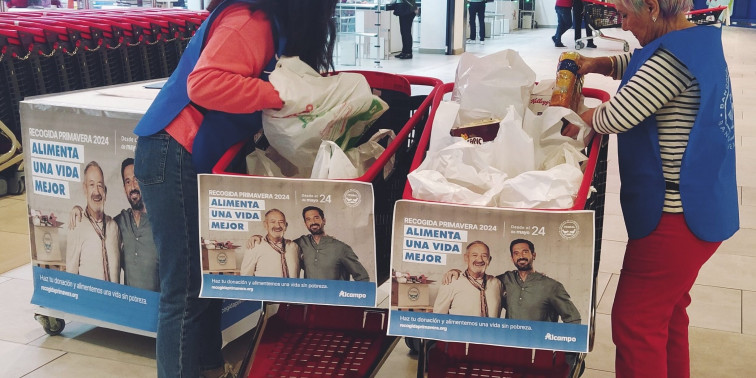 El Corte Inglés impulsa la solidaridad en sus centros gallecos con la Recogida Primavera 2025