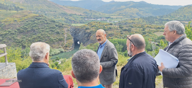 Confederación Hidrográfica y Ayuntamiento de Quiroga destinarán 1 millón a mejorar el entorno del túnel de Montefurado