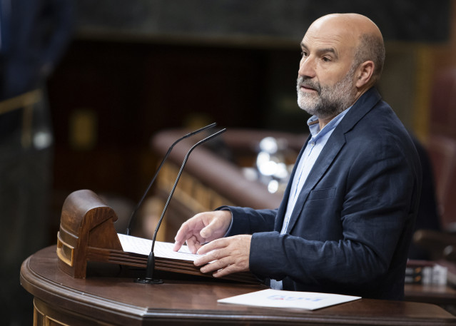 Archivo - El diputado del Bloque Nacionalista Galego (BNG) en el Congreso, Néstor Rego, este miércoles durante su comparecencia