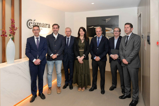 Allegue en el encuentro con la Cámara de este miércoles.