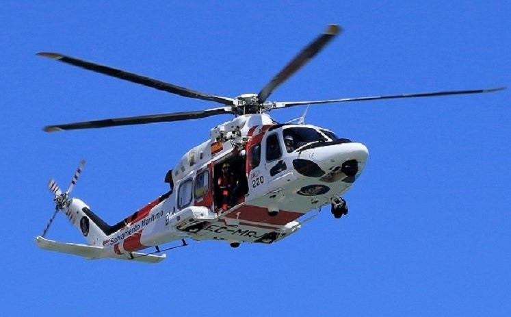 Archivo - Helicóptero Helimer 220 de Salvamento Marítimo.