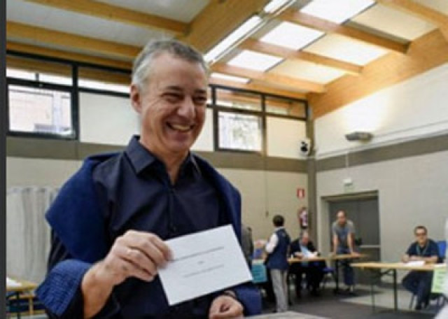 Euskadi sube un discreto 0,6% su participación en estas elecciones
