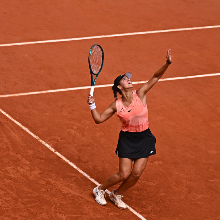 Jessica Bouzas, la cenicienta matagigantes, honra a Rafa Nadal en Roland Garros con una victoria de campeona