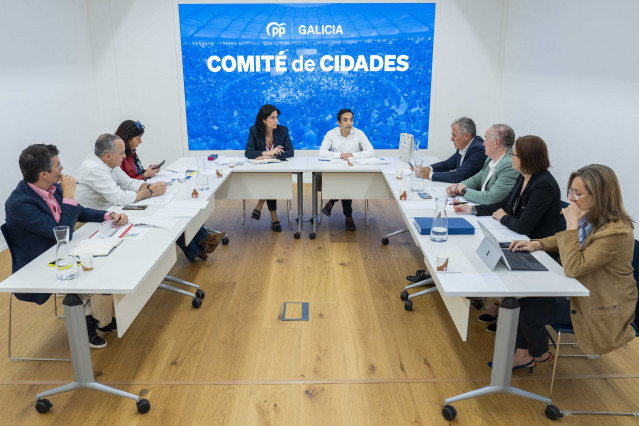 Reunión del comité de las ciudades del PPdeG.
