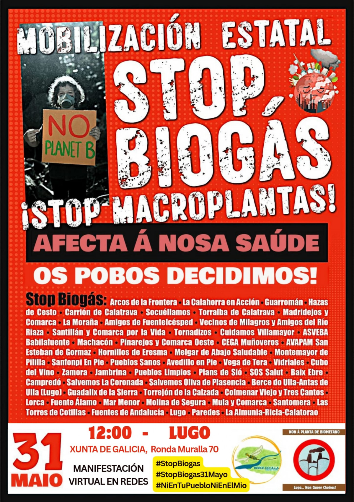 Cartel concentraciu00f3n 31 mayo