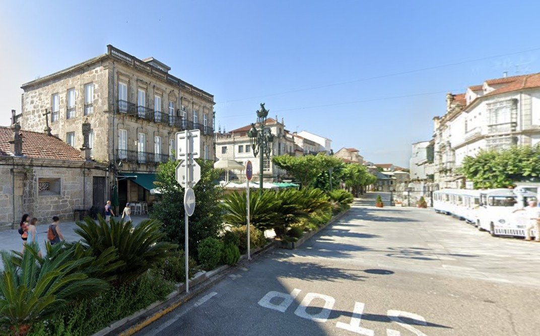 Paseo de Calvo Sotelo en Tui