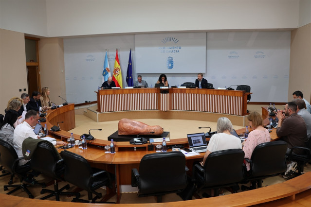 Comisión 3ª de economía, hacienda y presupuestos del Parlamento de Galicia.