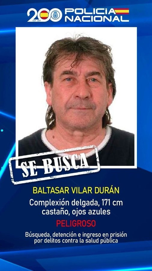 Piden colaboración ciudadana para localizar a Baltasar Vilar Durán
