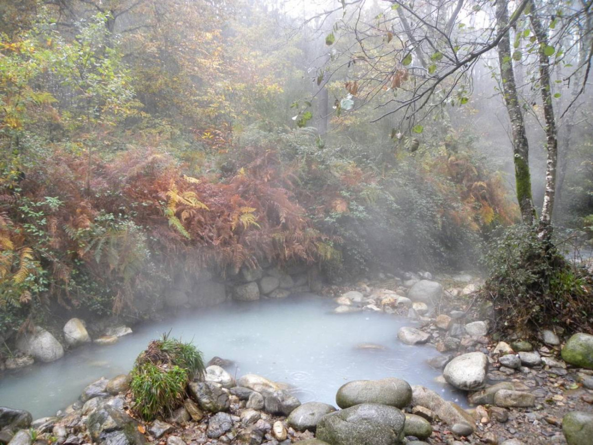 Poza termal no regulada en Prexigueiro