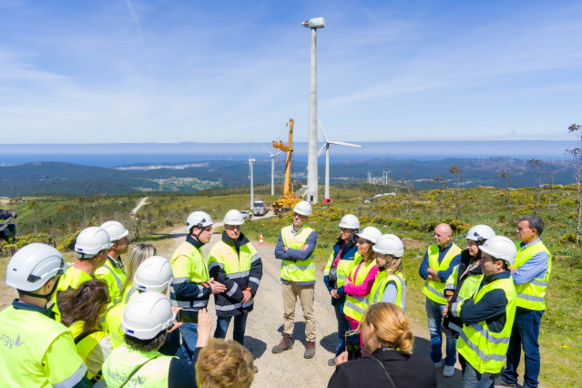 Parque eólico de Monte Redondo, en Vimianzo