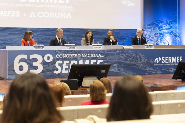 Inauguración del Congreso de la Sociedad Española de Rehabilitación y Medicina Física