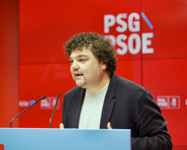 El portavoz de la Ejecutiva del PSdeG, Julio Torrado.