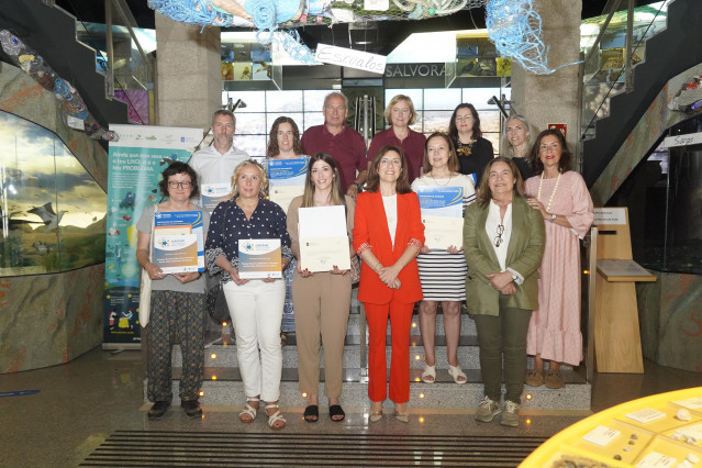 Acto de entrega de los certificados de adhesión a la Carta Europea de Turismo Sostenible a seis agencias de viajes que operan en este espacio natural protegido